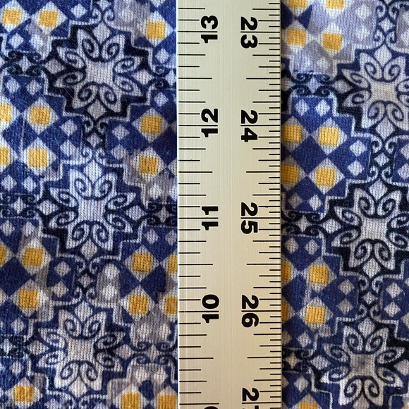 CJ Banks Short Sleeve Top Blue Size 2X - Picture 14 of 16